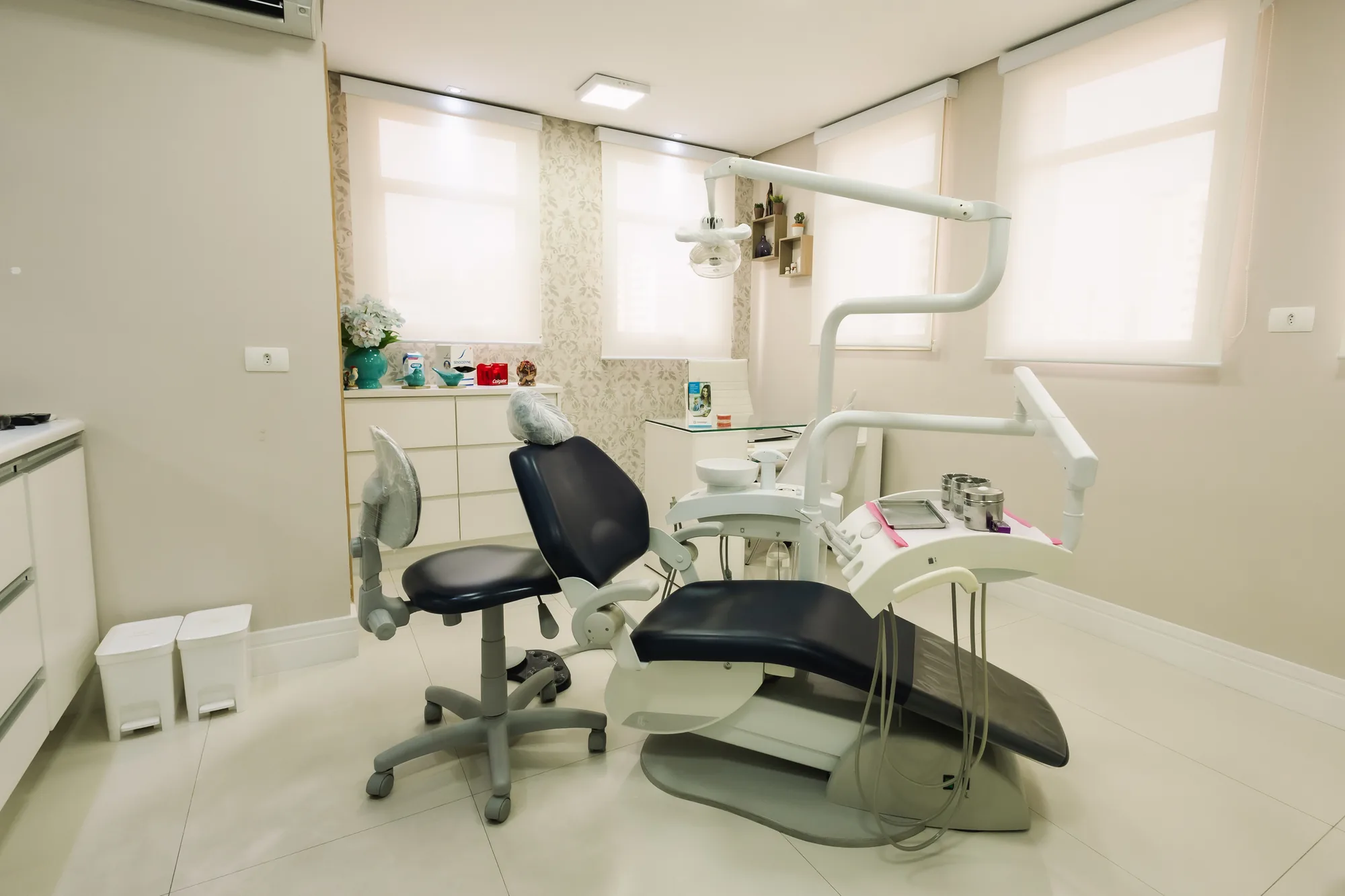 Cadeira lateral — Conforto para pacientes