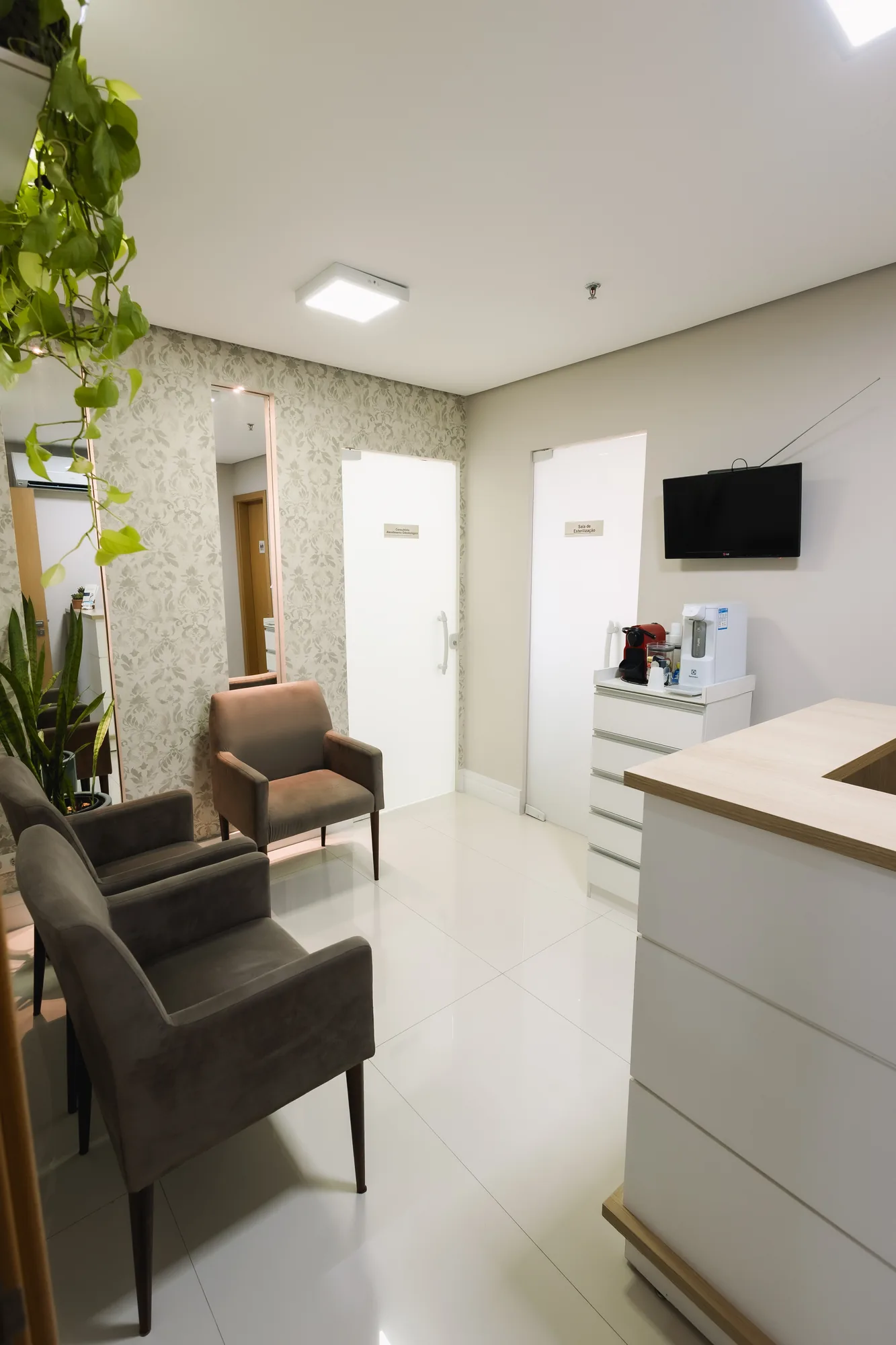 Sala de atendimento — Ambiente acolhedor