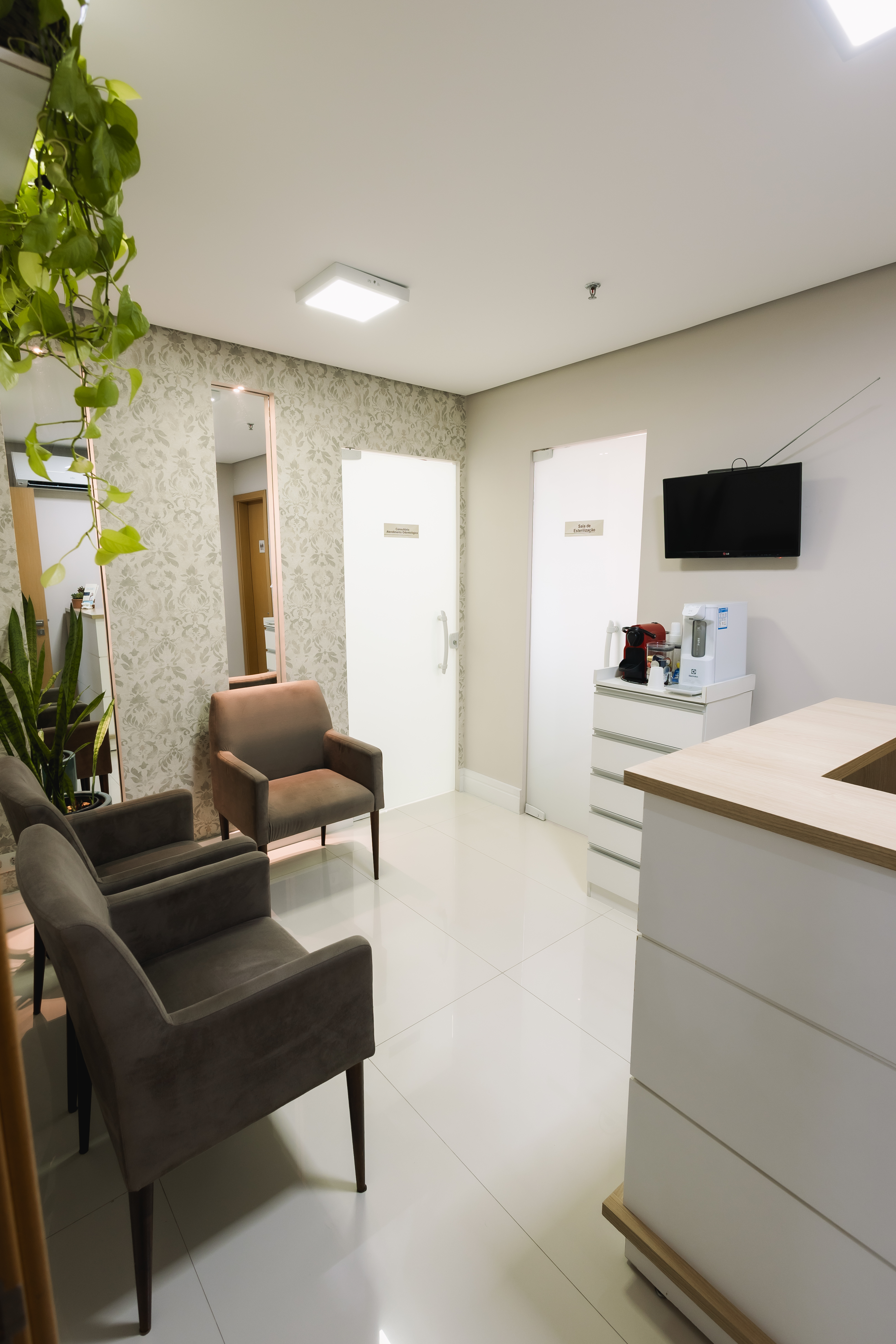 Sala de atendimento — Ambiente acolhedor
