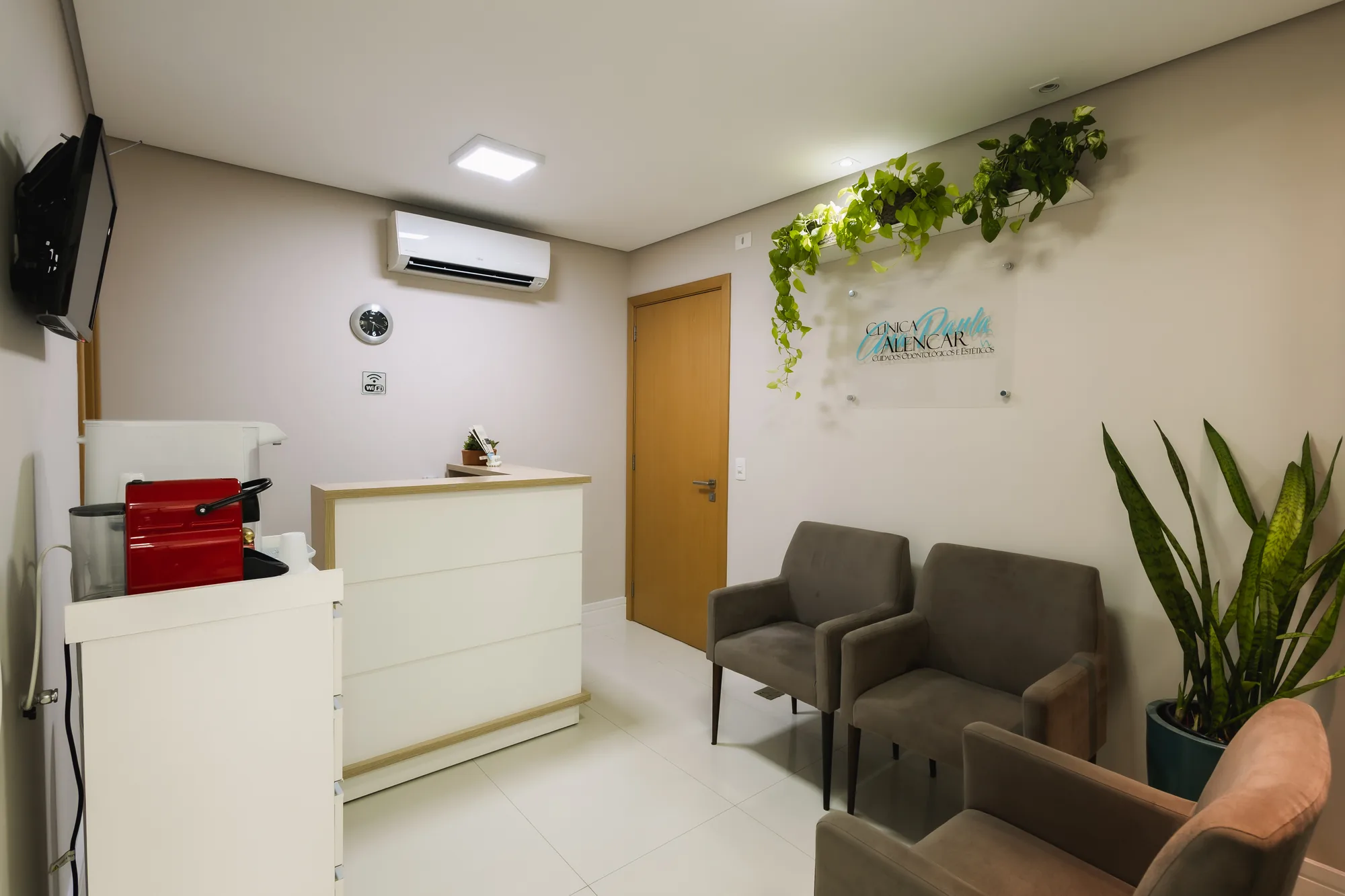 Sala de tratamento — Clínica moderna
