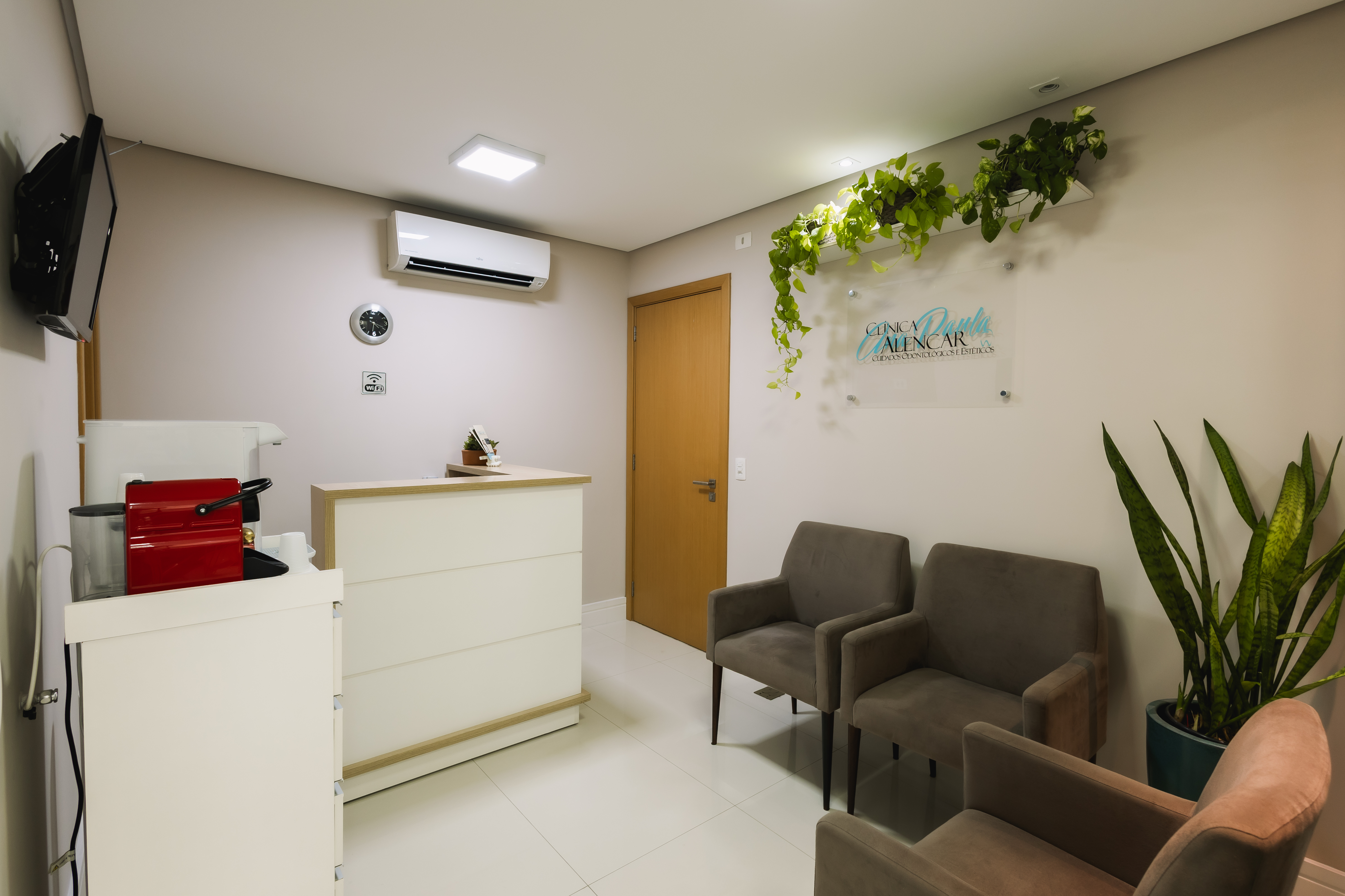 Sala de tratamento — Clínica moderna